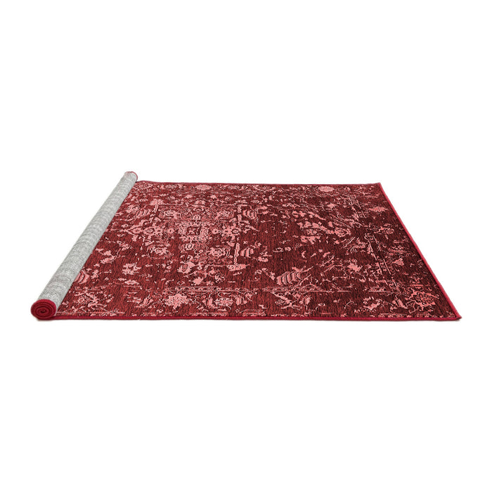Industrial Red Washable Rugs