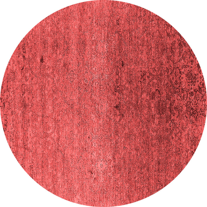 Machine Washable Oriental Red Industrial Rug, wshurb2538red