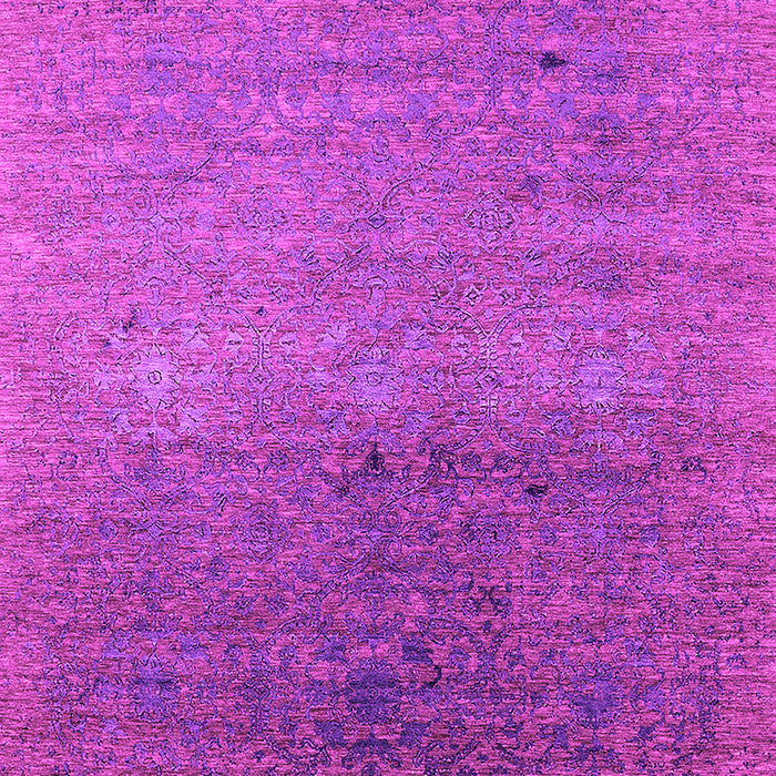 Machine Washable Oriental Pink Industrial Rug, wshurb2538pnk