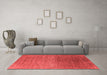 Industrial Red Washable Rugs