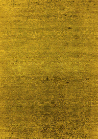 Oriental Yellow Industrial Rug, urb2538yw