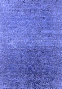 Oriental Blue Industrial Rug, urb2538blu