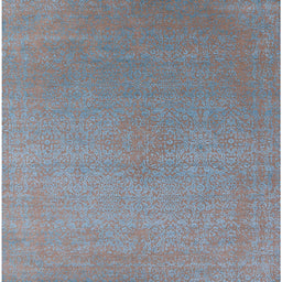 Square Machine Washable Industrial Modern Rose Dust Purple Rug, wshurb2540