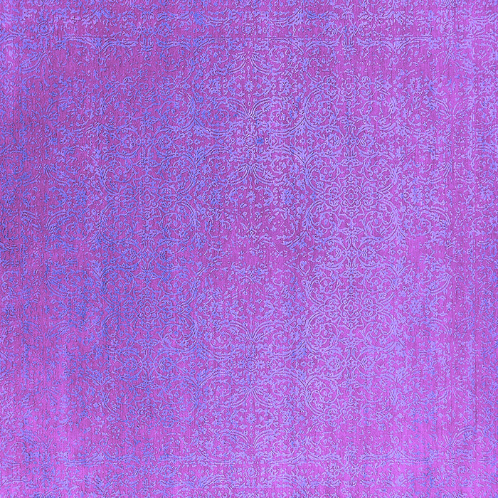 Square Oriental Purple Industrial Rug, urb2540pur
