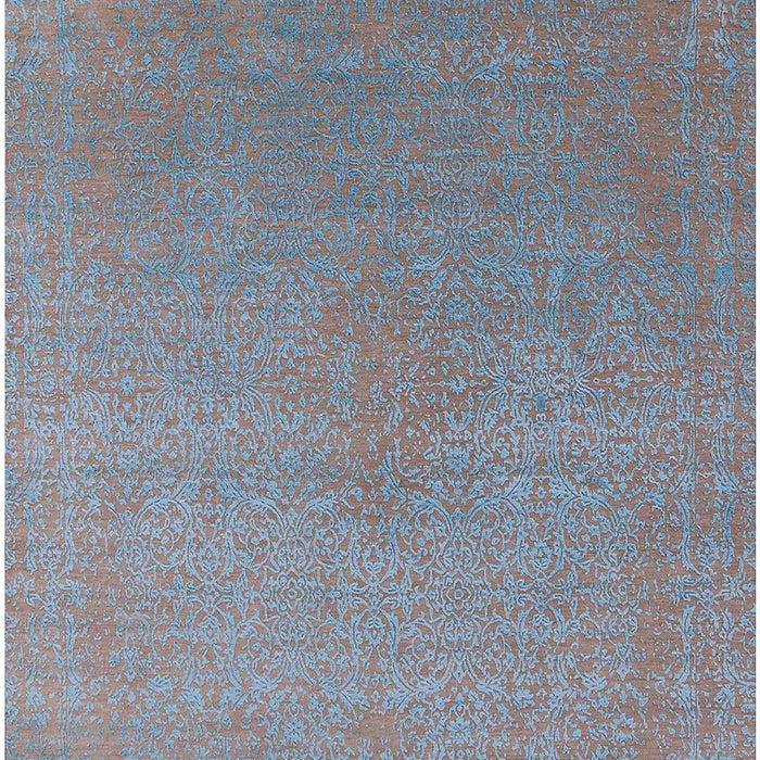 Mid-Century Modern Rose Purple Oriental Rug, urb2540