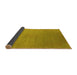 Sideview of Oriental Yellow Industrial Rug, urb2540yw