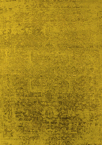 Oriental Yellow Industrial Rug, urb2541yw