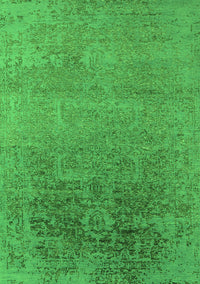 Oriental Green Industrial Rug, urb2541grn