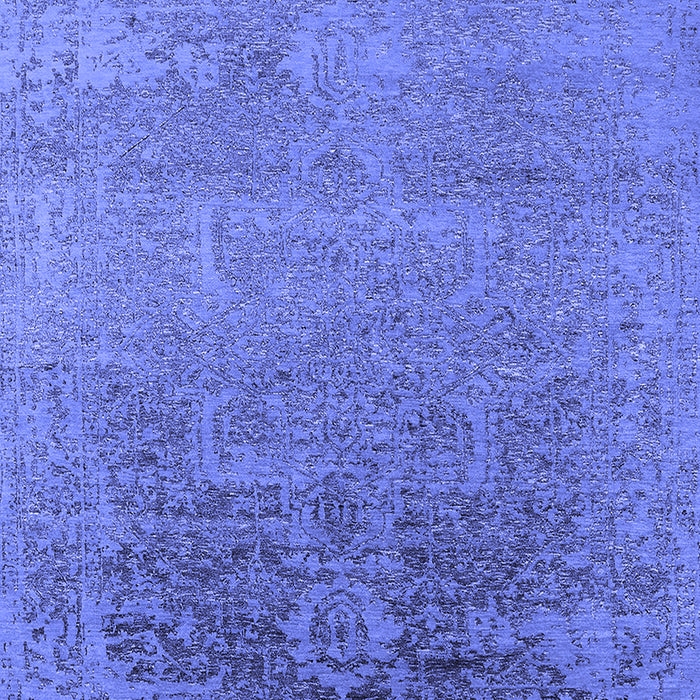 Oriental Blue Industrial Rug, urb2542blu