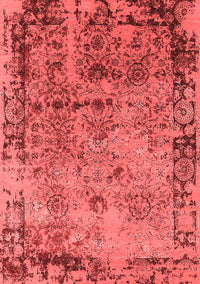 Oriental Red Industrial Rug, urb2543red