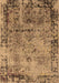 Oriental Brown Industrial Rug, urb2543brn