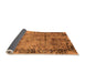 Sideview of Oriental Orange Industrial Rug, urb2543org