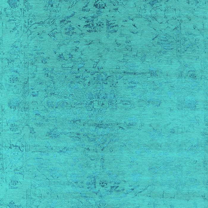 Oriental Turquoise Industrial Rug, urb2544turq