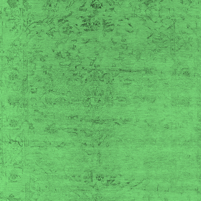 Oriental Emerald Green Industrial Rug, urb2544emgrn