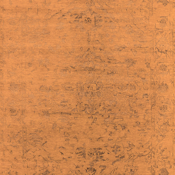 Machine Washable Oriental Orange Industrial Area Rugs, wshurb2544org