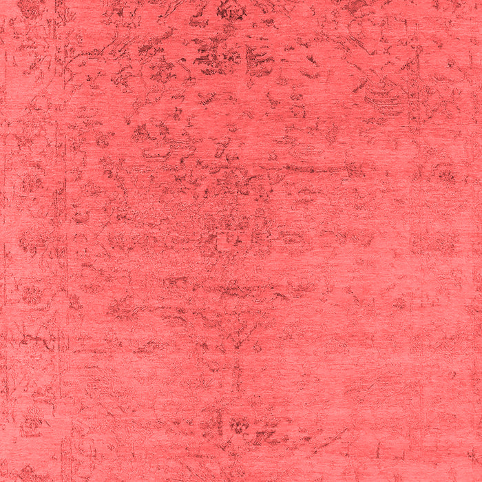 Machine Washable Oriental Red Industrial Rug, wshurb2544red
