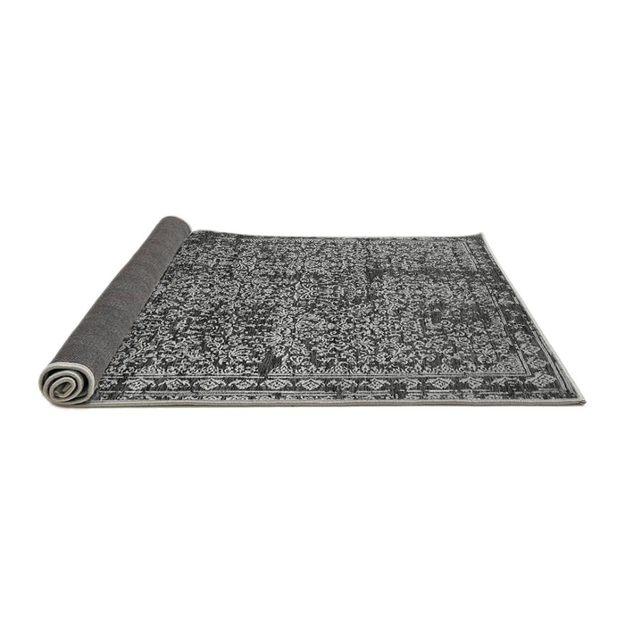 Sideview of Oriental Gray Industrial Rug, urb2545gry