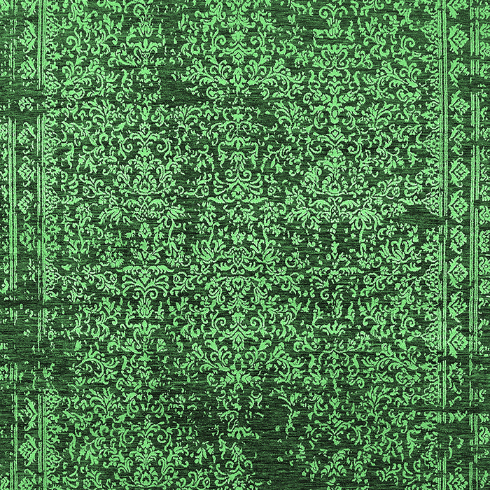 Oriental Emerald Green Industrial Rug, urb2545emgrn