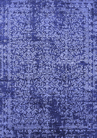 Oriental Blue Industrial Rug, urb2545blu