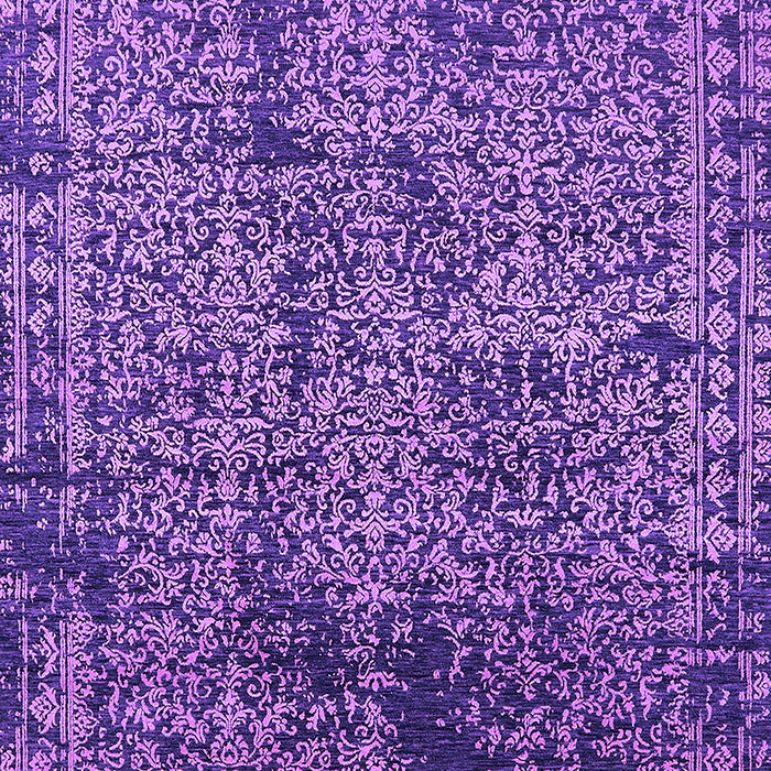 Machine Washable Oriental Purple Industrial Area Rugs, wshurb2545pur