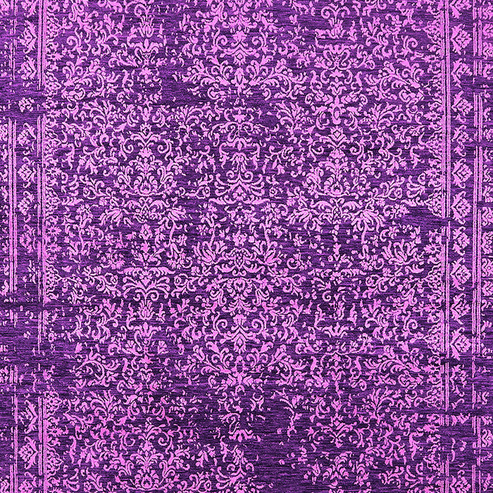 Machine Washable Oriental Pink Industrial Rug, wshurb2545pnk