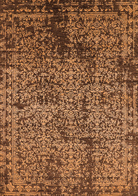 Oriental Orange Industrial Rug, urb2545org