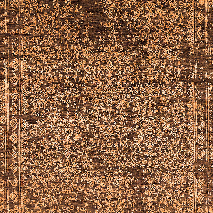 Oriental Orange Industrial Rug, urb2545org
