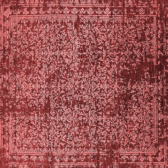 Machine Washable Oriental Red Industrial Rug, wshurb2545red