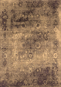 Oriental Brown Industrial Rug, urb2546brn