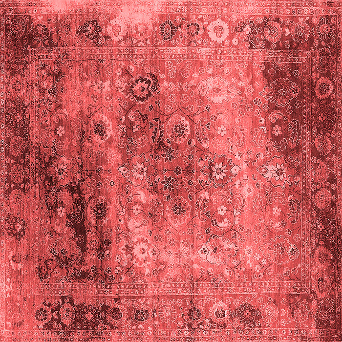 Oriental Red Industrial Rug, urb2546red