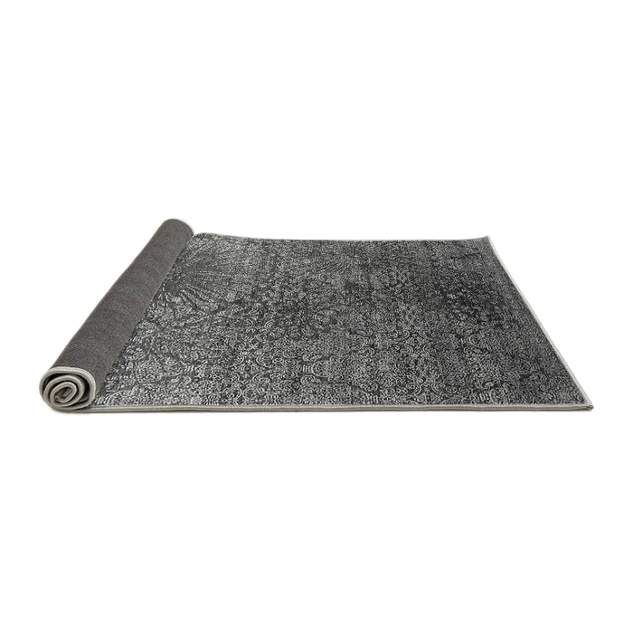 Sideview of Oriental Gray Industrial Rug, urb2547gry
