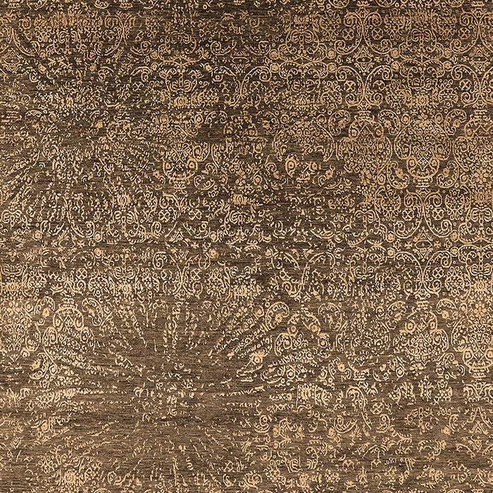 Oriental Brown Industrial Rug, urb2547brn