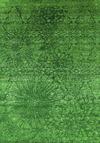 Oriental Green Industrial Rug, urb2547grn