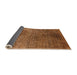 Sideview of Oriental Orange Industrial Rug, urb2547org