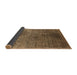 Sideview of Oriental Brown Industrial Rug, urb2547brn