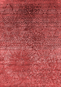 Oriental Red Industrial Rug, urb2547red