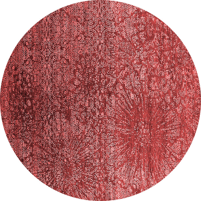 Machine Washable Oriental Red Industrial Rug, wshurb2547red