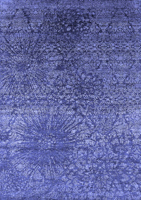 Oriental Blue Industrial Rug, urb2547blu