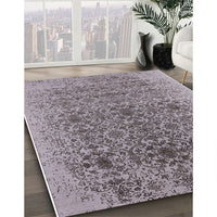 Mid-Century Modern Purple Oriental Rug, urb2548