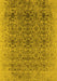 Oriental Yellow Industrial Rug, urb2548yw