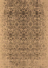 Oriental Brown Industrial Rug, urb2548brn