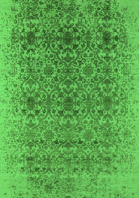 Oriental Green Industrial Rug, urb2548grn