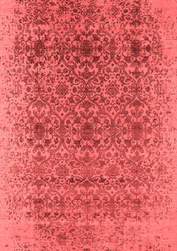 Oriental Red Industrial Rug, urb2548red