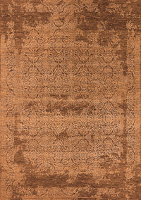 Oriental Orange Industrial Rug, urb2549org