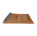 Sideview of Oriental Orange Industrial Rug, urb2549org