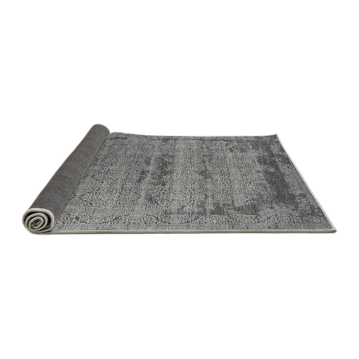 Sideview of Oriental Gray Industrial Rug, urb2549gry