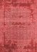 Oriental Red Industrial Area Rugs