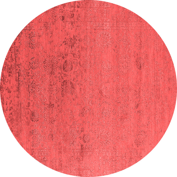 Machine Washable Oriental Red Industrial Rug, wshurb2550red