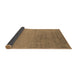 Sideview of Oriental Brown Industrial Rug, urb2550brn