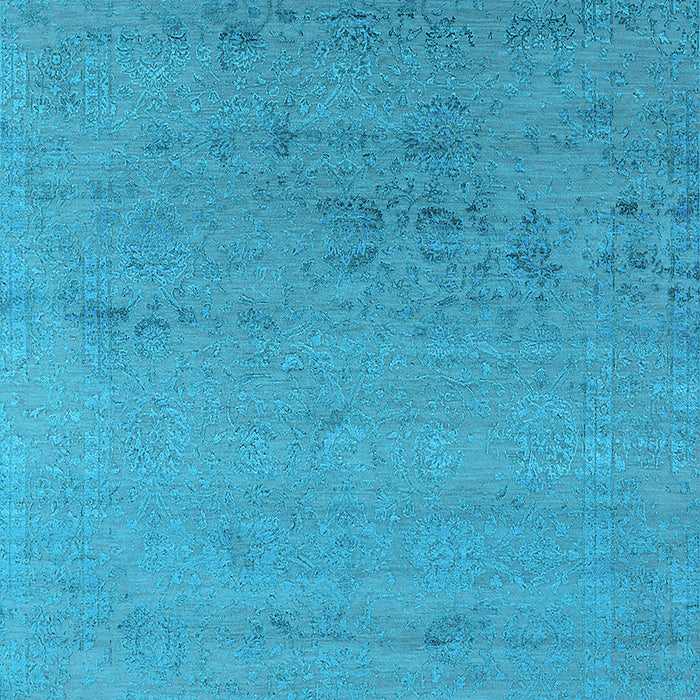Oriental Light Blue Industrial Rug, urb2550lblu